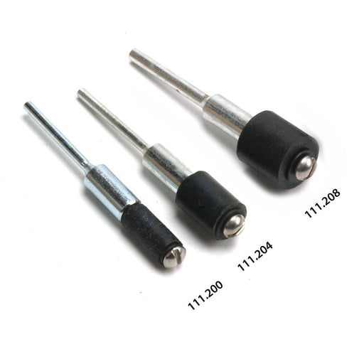 Packs of 3-Sanding Band Mandrels-3/32" Shanks-For 1/4", 3/8 & 1/2" Bands - Otto Frei