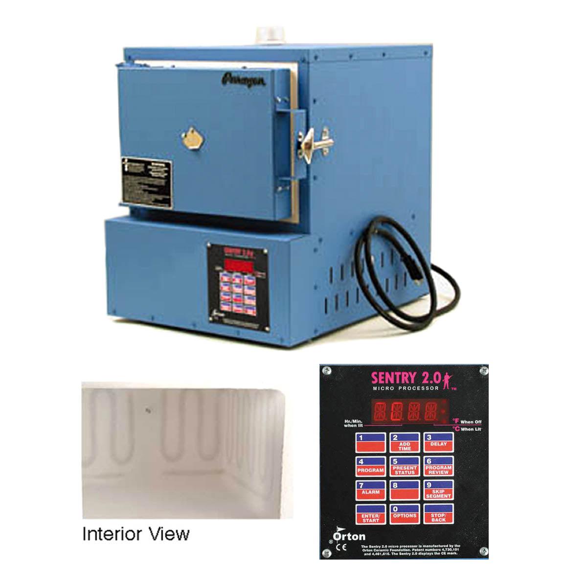 Paragon TNFJ141 12-Key Sentry 2.0 Large Burnout Kiln 120V
