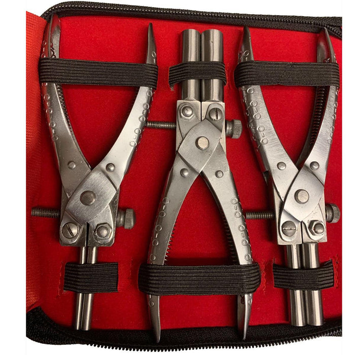 Parallel Forming Pliers Kit of 6-Various Round & Square Shapes - Otto Frei