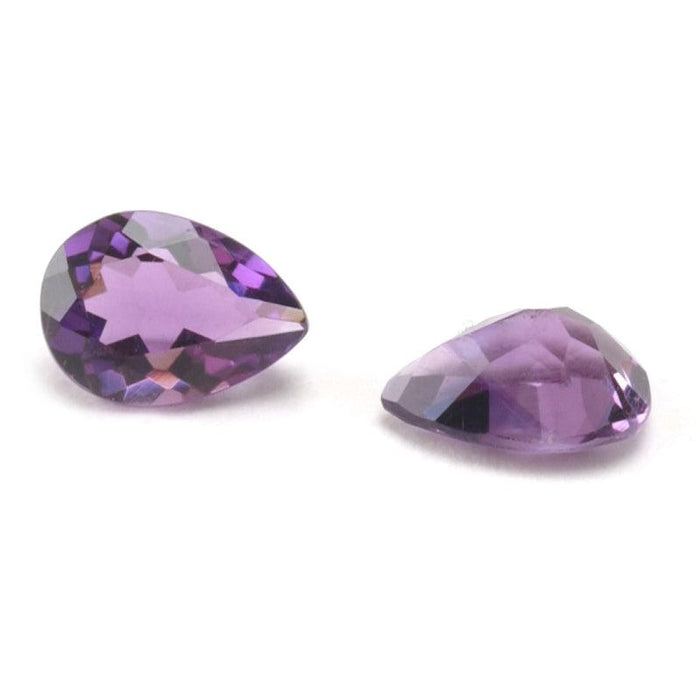 Pear Faceted Genuine Amethyst - Otto Frei