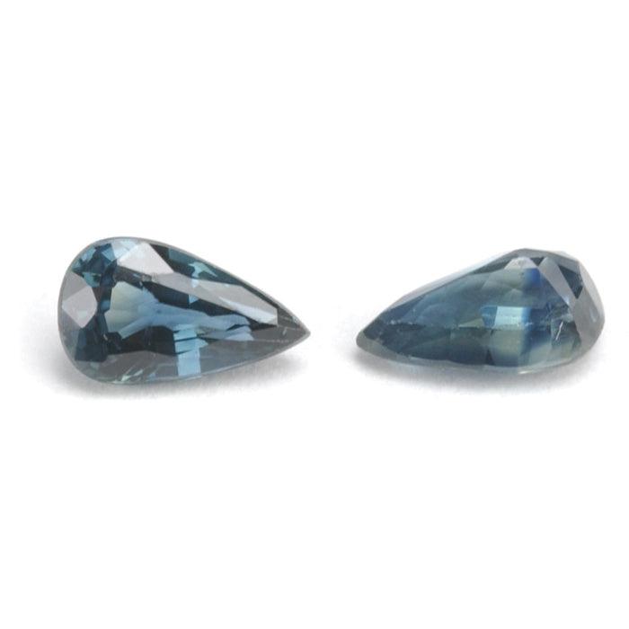 Pear Faceted Genuine Blue Sapphire - Otto Frei