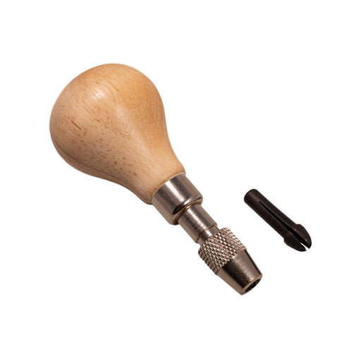 Pear Shaped Wood Handle with 2 Chucks - Otto Frei