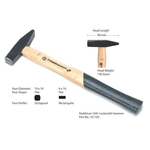 Peddiman 1041-200 Gram Locksmith Hammer by Peddinghaus - Otto Frei
