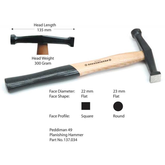 Peddiman 49 Planishing Hammer by Peddinghaus - Otto Frei