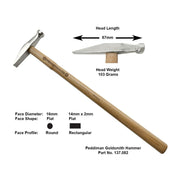 Peddiman Goldsmith Hammer by Peddinghaus - Otto Frei