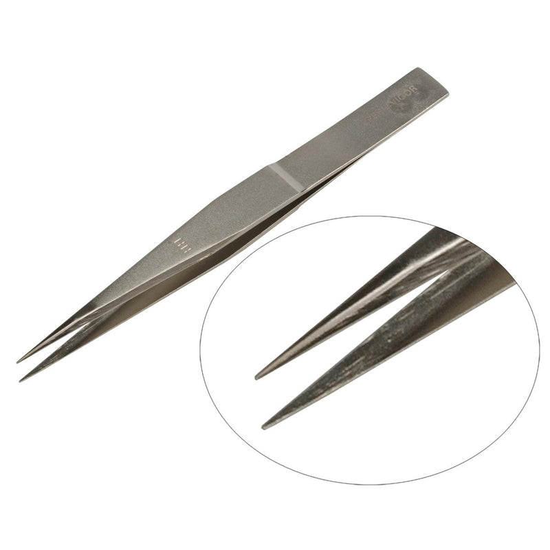 Peer-Vigor Boley Style Hh Nickel Plated Steel Tweezers - Otto Frei