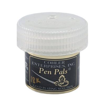 Pen Plater 18K Yellow Gold Shade Solution 1 Ounce - Otto Frei