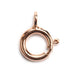 Pink Gold Filled Spring Rings Pack of 12 - Otto Frei