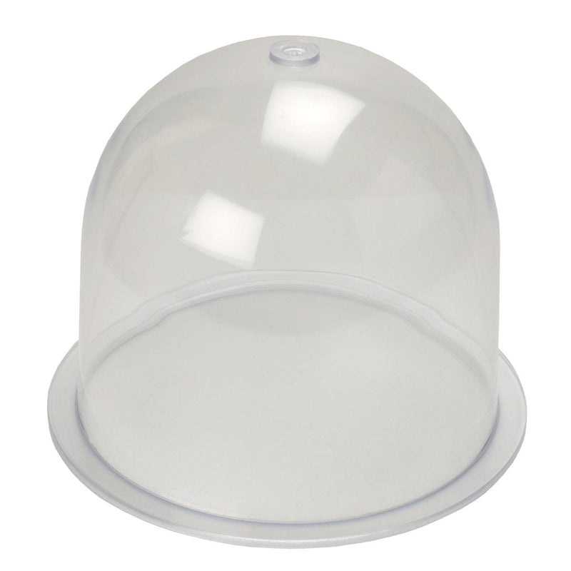 Plastic Bell Jar 9" x 8" for Kaya Cast and all Vacuum Investing Applications - Otto Frei