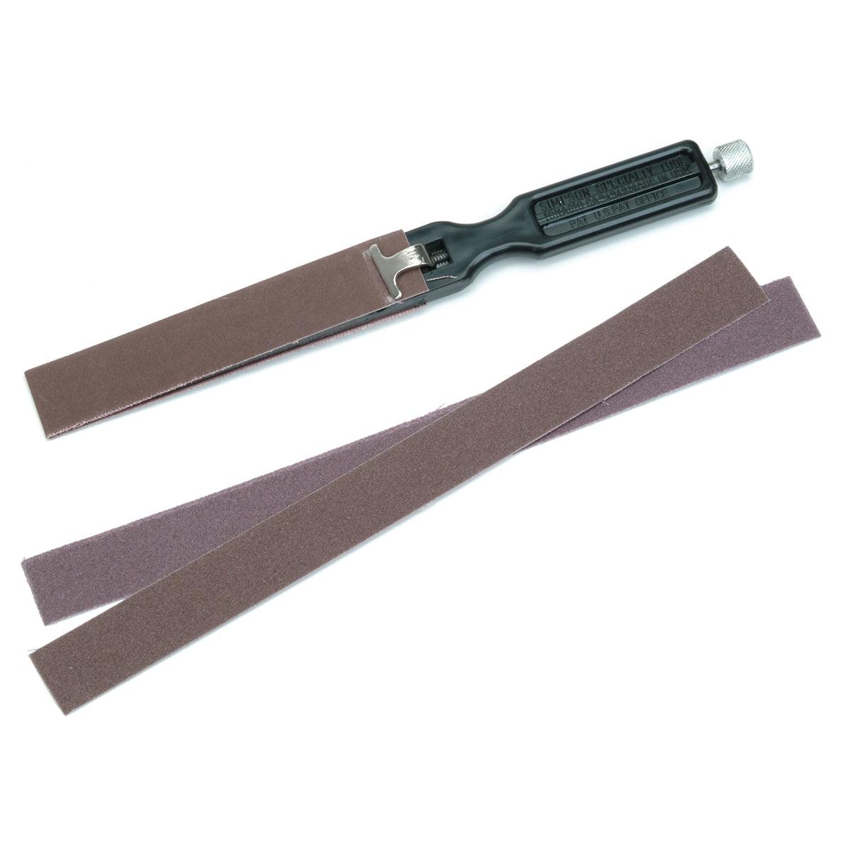Plastic Emery Stick Holder with 2 Emery Strips | Made in USA: Otto Frei