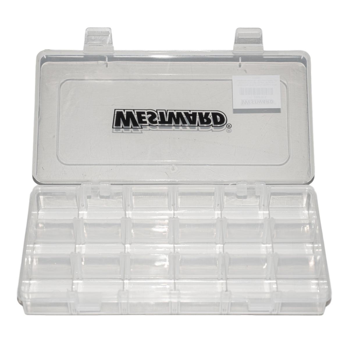 Plastic Storage Box with Adjustable Compartments | 18-Section — Otto Frei