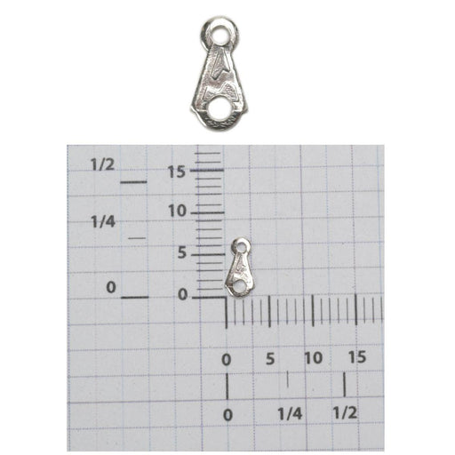 Platinum Chain Tags 7.0 mm X 3.5 mm - Otto Frei