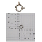 Platinum Closed Top 5mm Spring Ring - Otto Frei