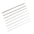 Filo tondo in platino - Venduto in lunghezze da 3" - Calibro 12