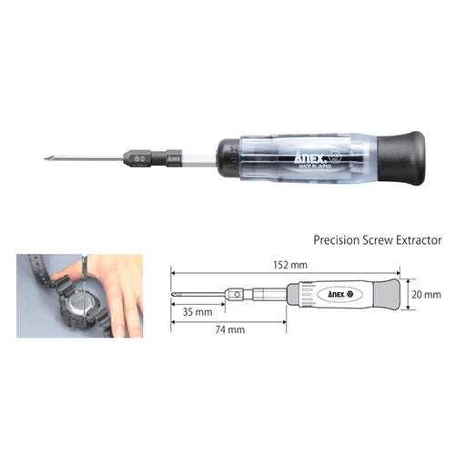 Precision Screw Extractor 3610-N - Otto Frei