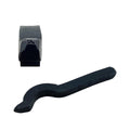 PT Bent Square Shank Hallmark Stamp-1/32" (0.75mm) Impression Height