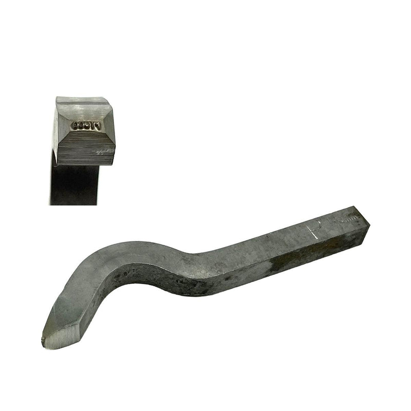 PT900 Bent Stamp-1/32" (0.75mm) Impression Height - Otto Frei