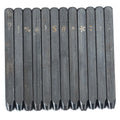 Punctuation Stamp Set of 12 on Wood Stand