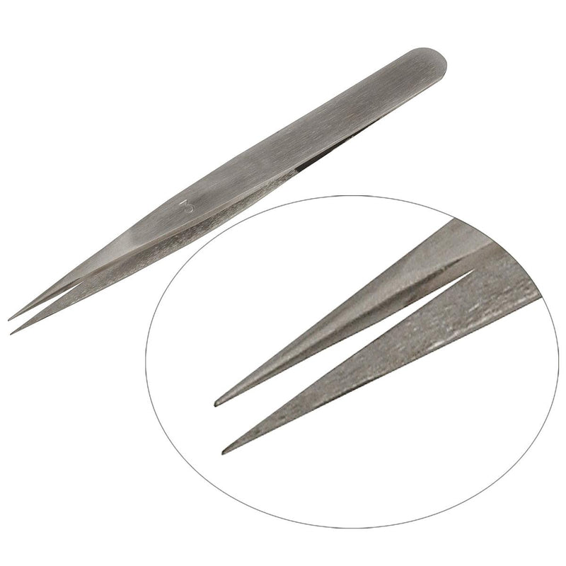 Quality # 3 Stainless Steel Tweezers - Otto Frei