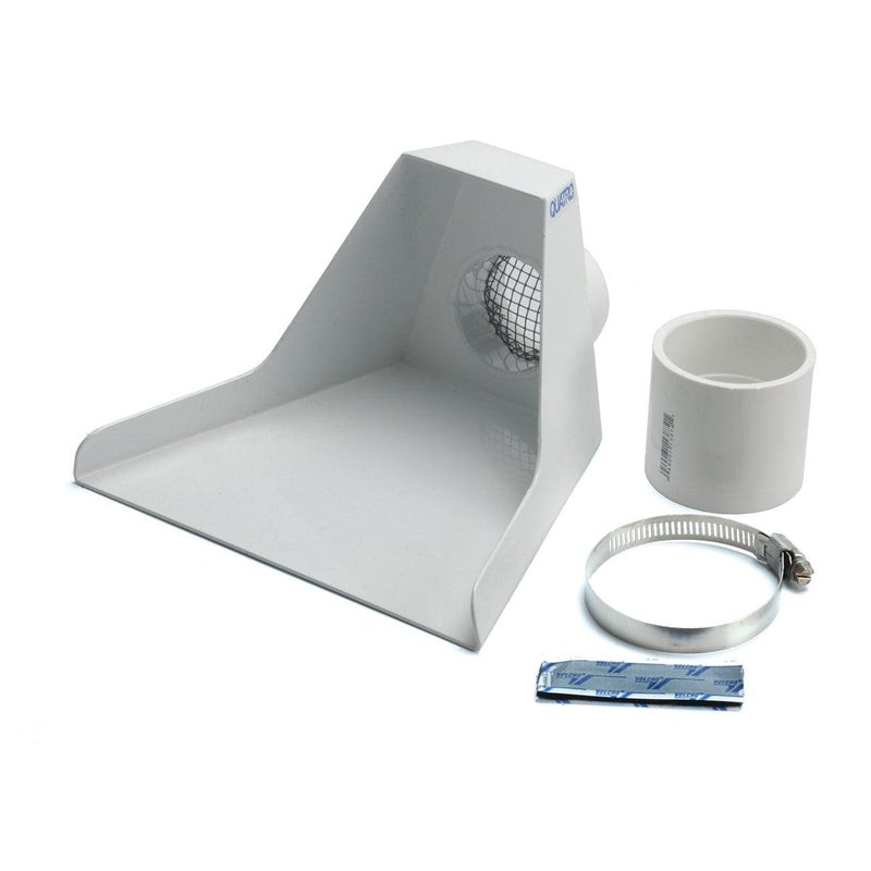 Quatro AA751 Fishmouth 5" x 8"  (for 1.5, 2, 2.5, 3"dia hose) - Otto Frei