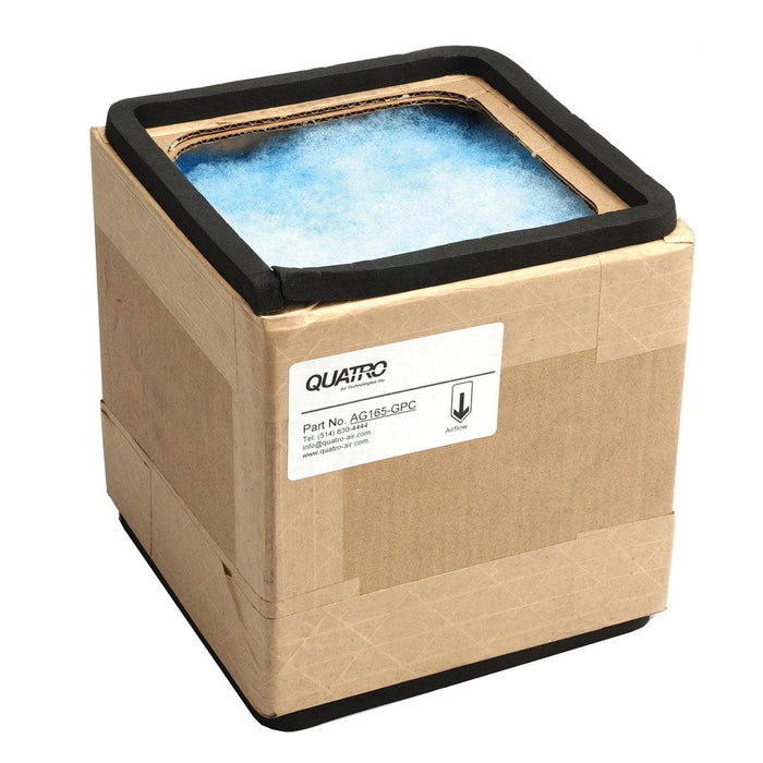 Quatro AG165-GPC HEPA/Charcoal Combo Fume & Particulate Filter for Original GoldVault - Otto Frei