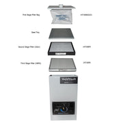 Quatro Gold Vault Extra INFINITY Dust Collector-HD-220V - Otto Frei