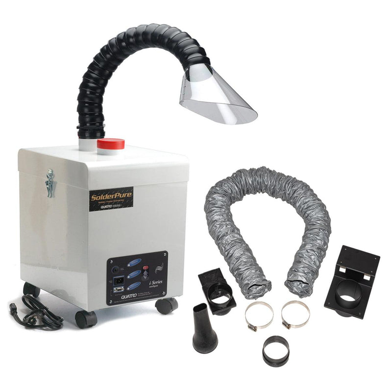 Quatro SPB-560-1T-K SolderPure Combo Solder/Rhodium Fume Extractor-110V - Otto Frei