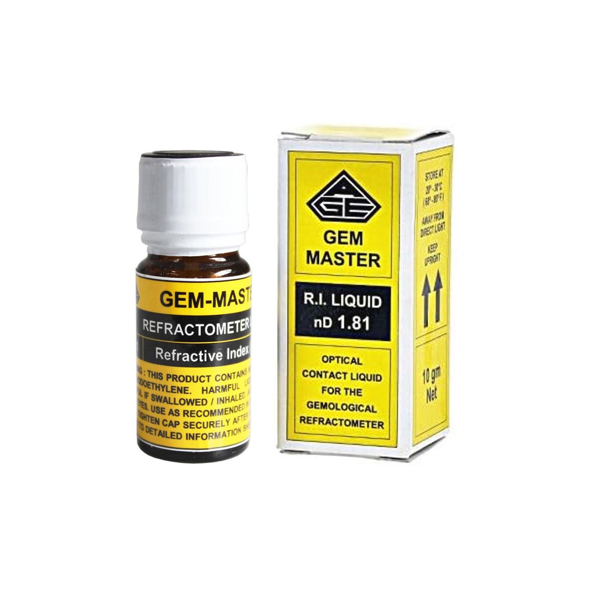 Refractive Index Liquid 1.81 Series M for GemPro: Otto Frei