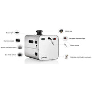 Reliable 4100CJ 2/3 Gallon Steam Cleaner - Otto Frei