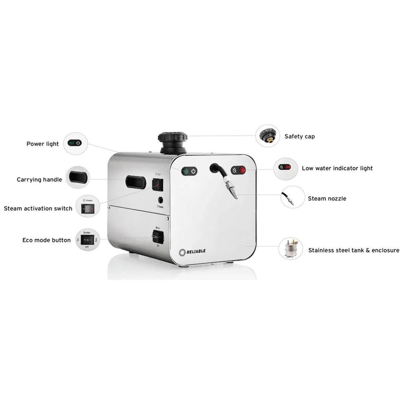 Reliable 4100CJ 2/3 Gallon Steam Cleaner - Otto Frei