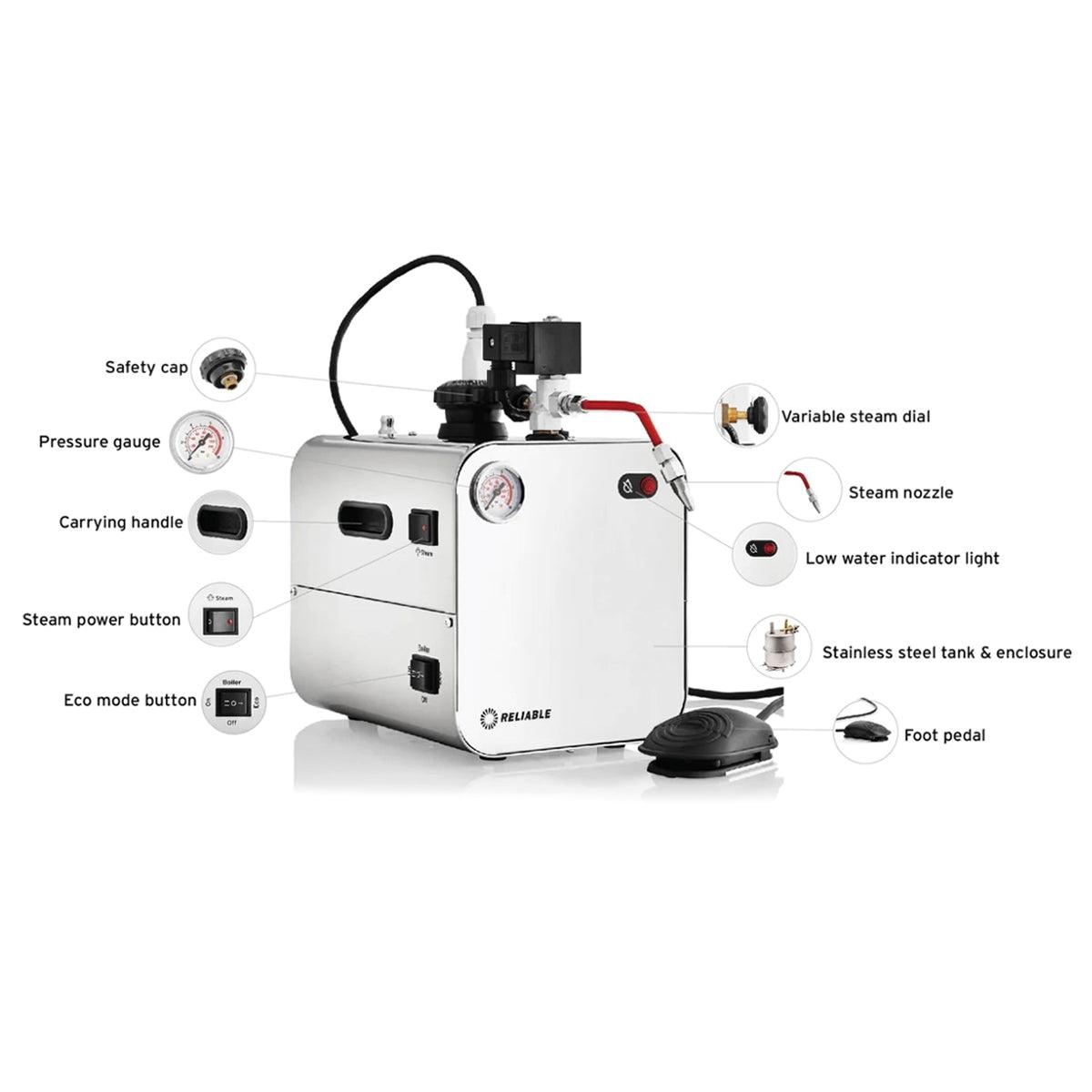 Reliable 5100CJ Jewelry Steam Cleaner 110V | Reliable: Otto Frei