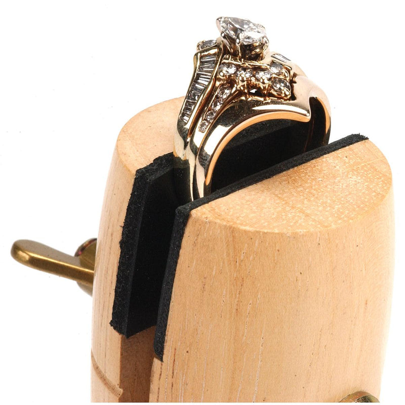 Ring Clamp Spring Action Leather Lined - Otto Frei