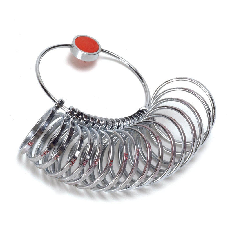 Ring Finger Gauge-Super Jumbo Sizes 16-24 USA Sizes - Otto Frei