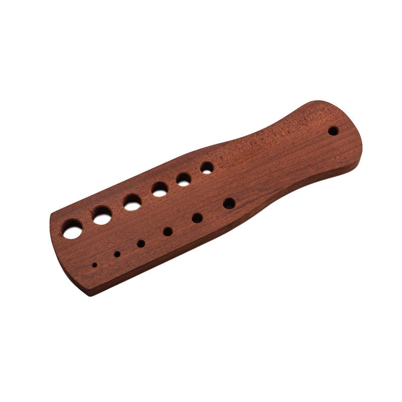 Rosewood Chain Makers Draw Plate with Handle - Otto Frei