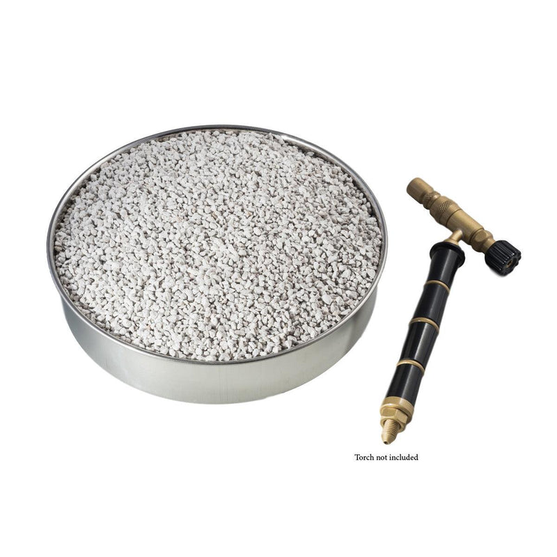 Rotating 7" Annealing Pan with 1 Lb Pumice - Otto Frei