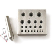 Round Bezel Block-32 Degree-5mm to 20mm-20 Holes - Otto Frei