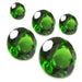 Round Faceted Chrome Diopside - Otto Frei