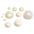 Cabochon rotondo di opale autentico - 3.5mm