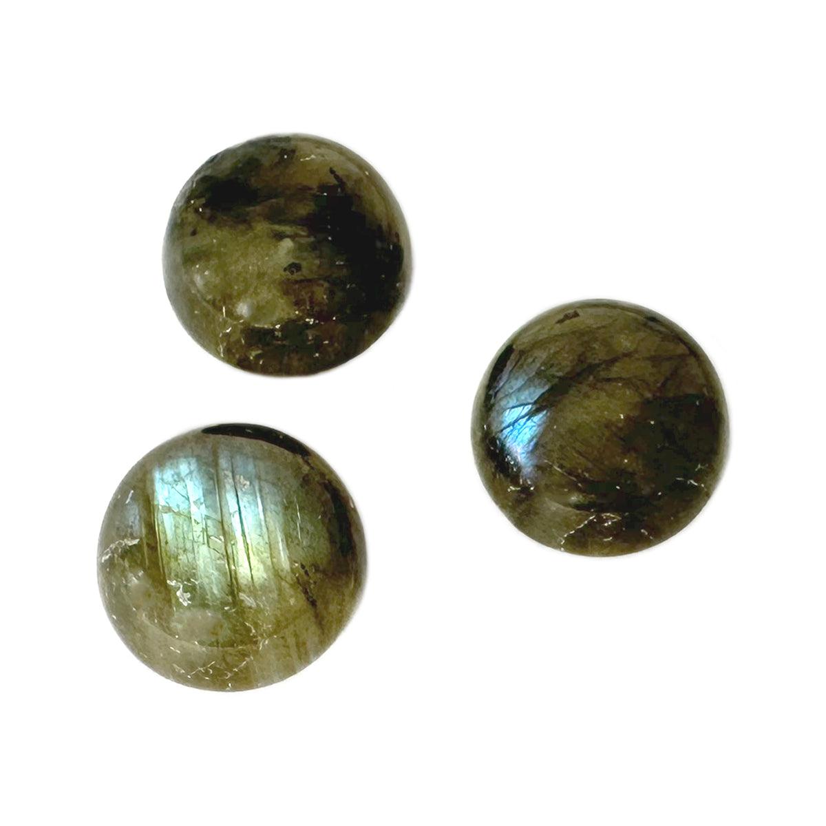 HASH.Labradorite Round Cabochon ring 16号 Round Labradorite Cabochons, Calibrated Sizes | Otto Frei