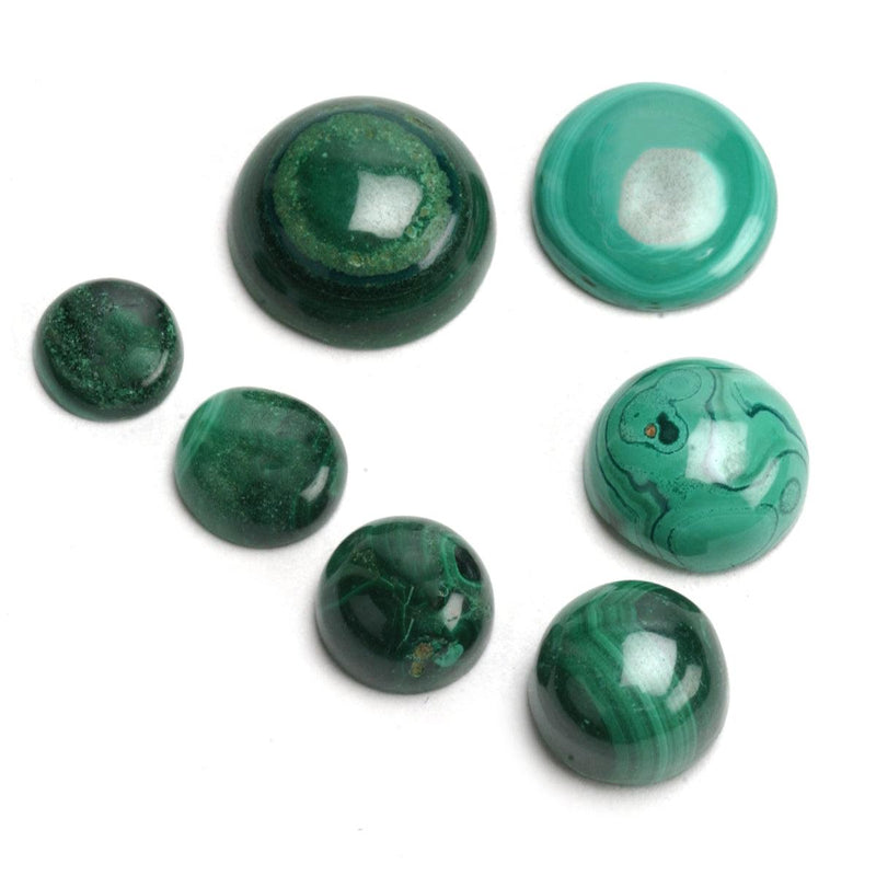 Round Malachite Cabochon - Otto Frei