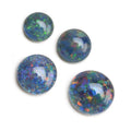 Cabochon rond en triplet d’opale - 6mm
