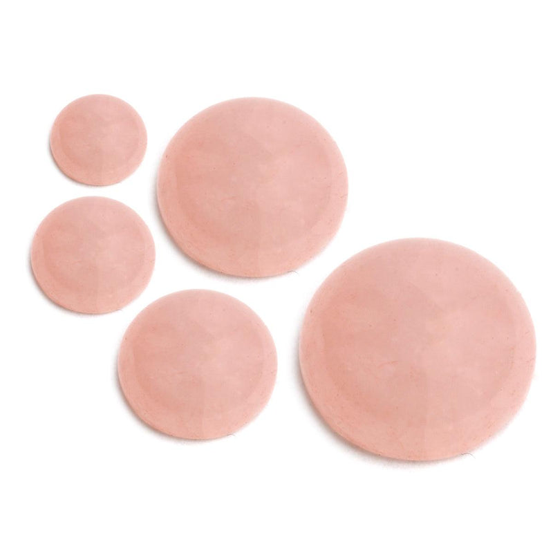 Round Rose Quartz Cabochon - Otto Frei