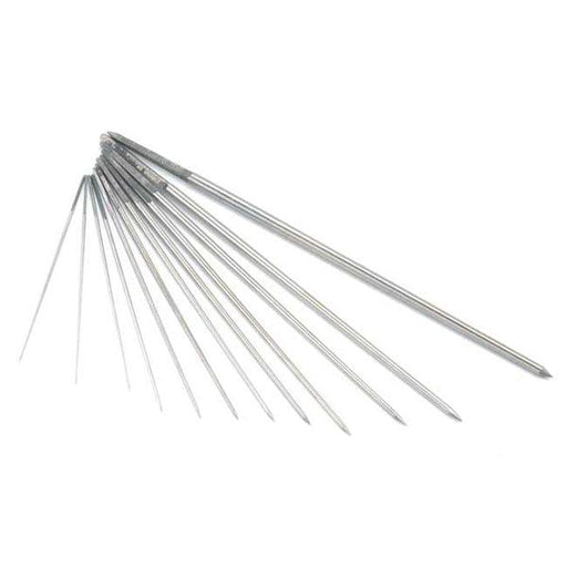 Round Smoothing Broaches Set of 12 Stubs Sizes 30-70 (3.2mm - Otto Frei