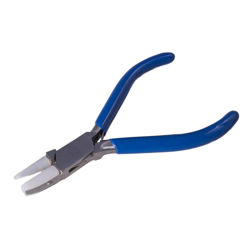 Round/Flat Nose 4-5/8" Nylon Tipped Pliers - Otto Frei