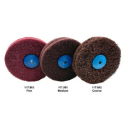 Satin Finish Buff 4" x 2 PlySatin Finish Brushes 4" x 2 Ply - Otto Frei