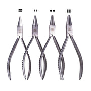 Scalloped Handles Naked Plier Set of 4 - Otto Frei