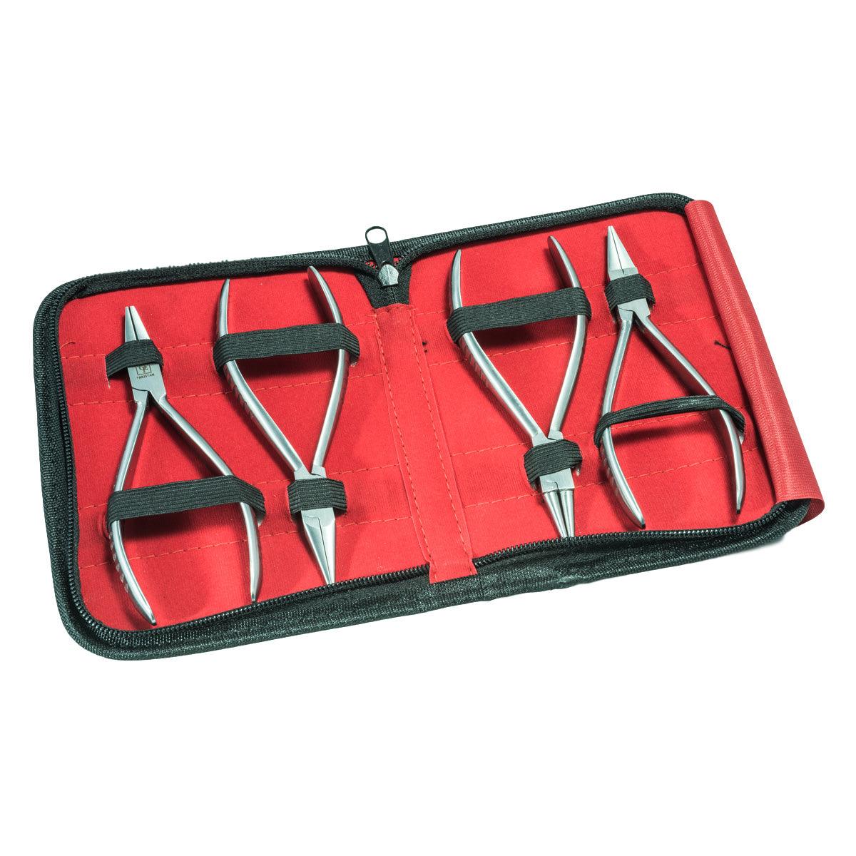 Scalloped Handle Naked Plier Set of 4 | Value Line: Otto Frei