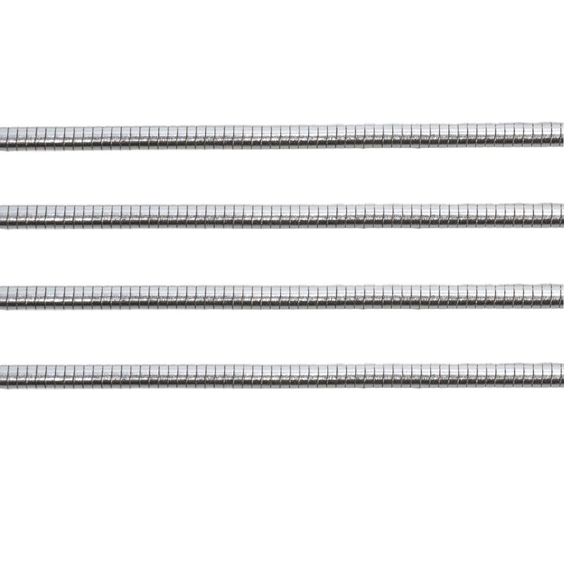 Schofer Germany Sterling Silver Boa Snake Chain 1.4mm 5' (60") Pack - Otto Frei