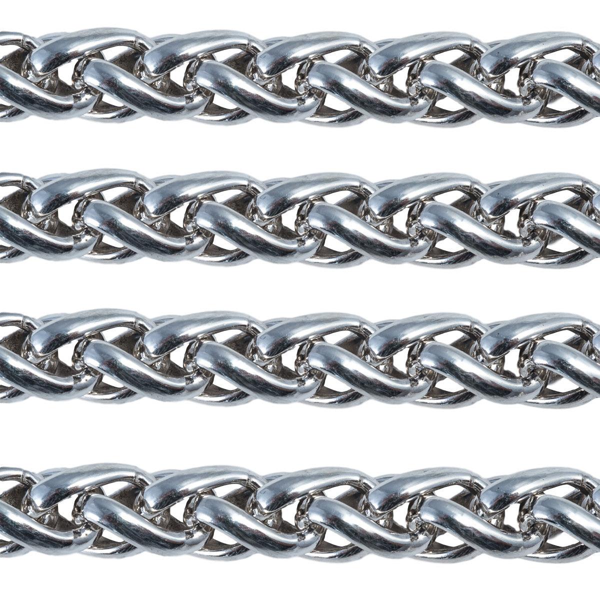 Sterling Silver 6mm Wheat Wire Chain 5' Pack | Schofer Germany — Otto Frei