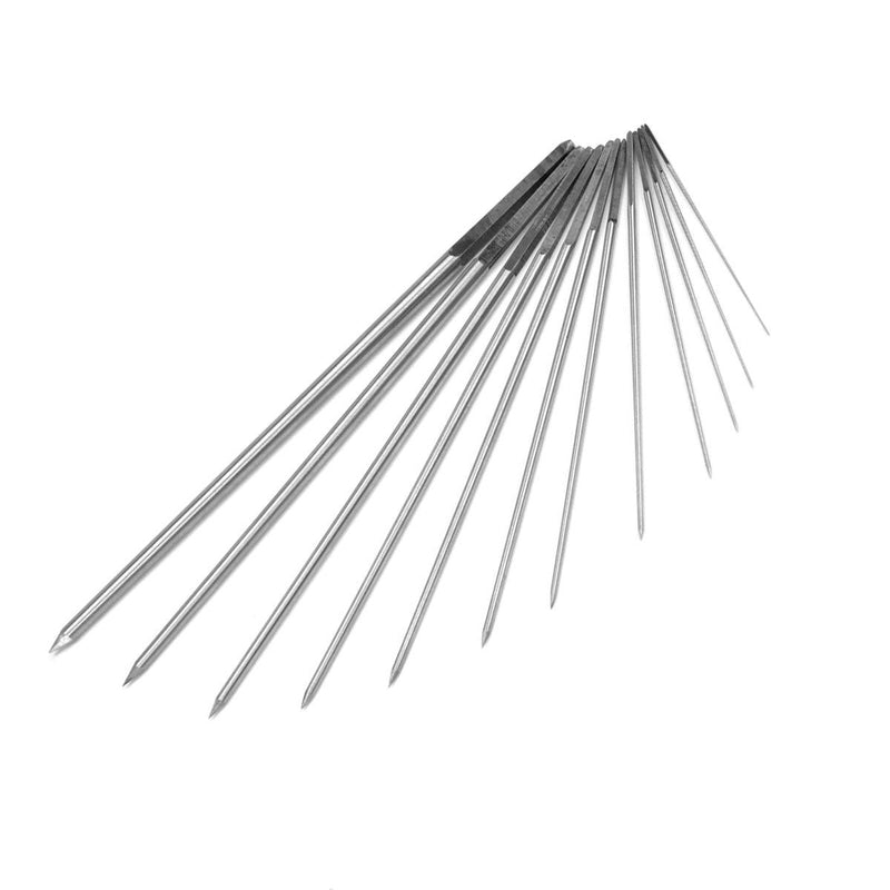 Set of 12 Round Smoothing Broaches-Size Range-0.68mm to 4.5mm - Otto Frei
